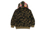 【 BAPE X CLOT 】CAMO SHARK RELAXED FIT FULL ZIP HOODIE