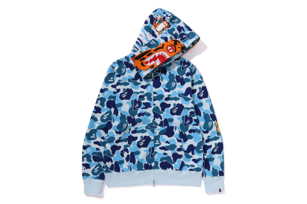 ABC CAMO TIGER FULL ZIP HOODIE bape