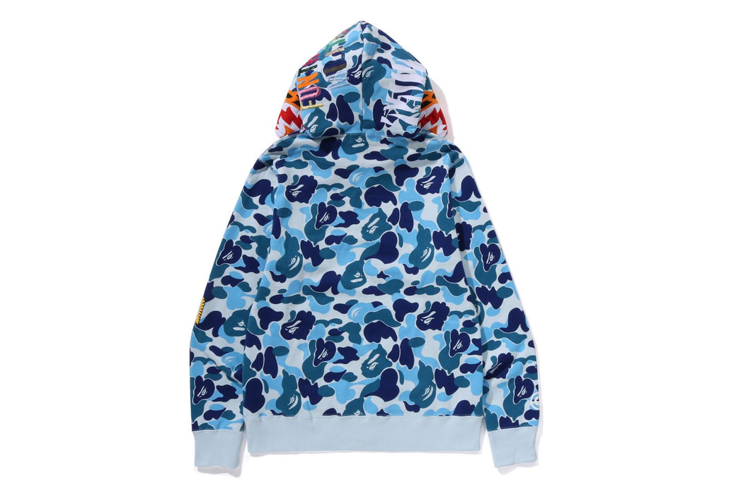 Bape jacket blue camo on sale