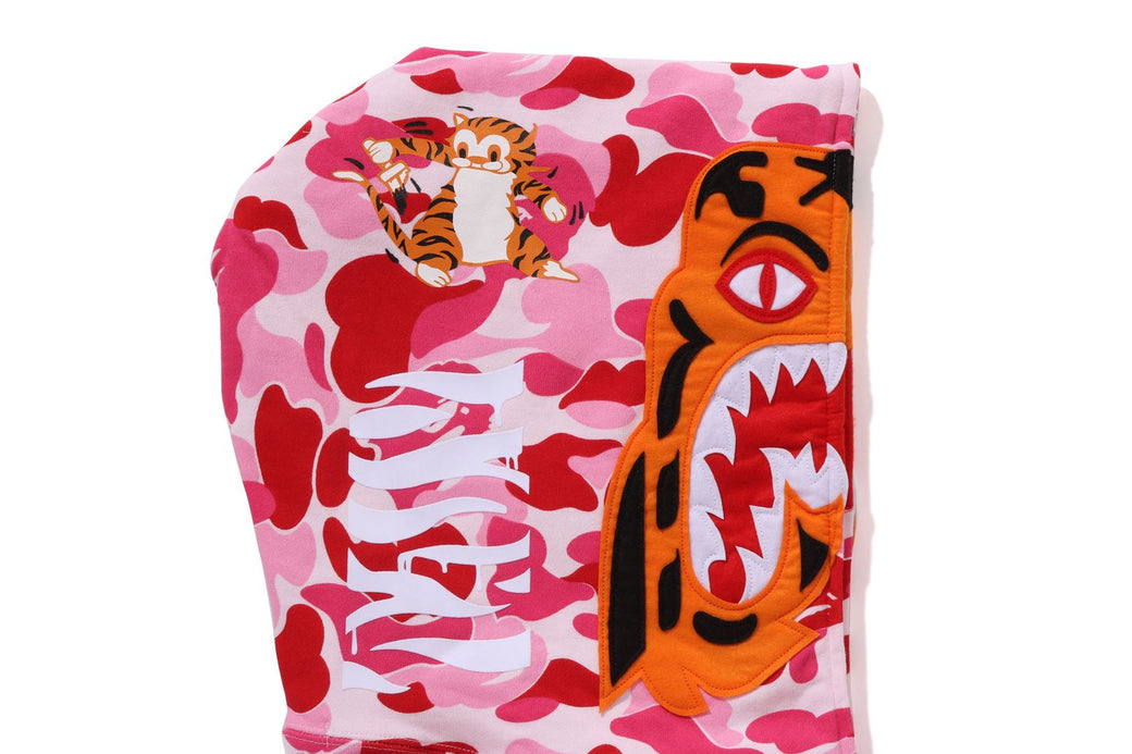 ABC CAMO TIGER FULL ZIP HOODIE bape