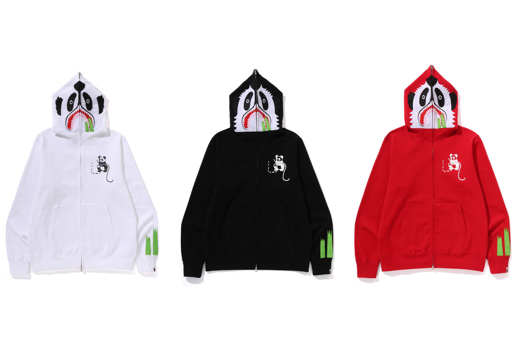 Bape panda full zip hoodie best sale