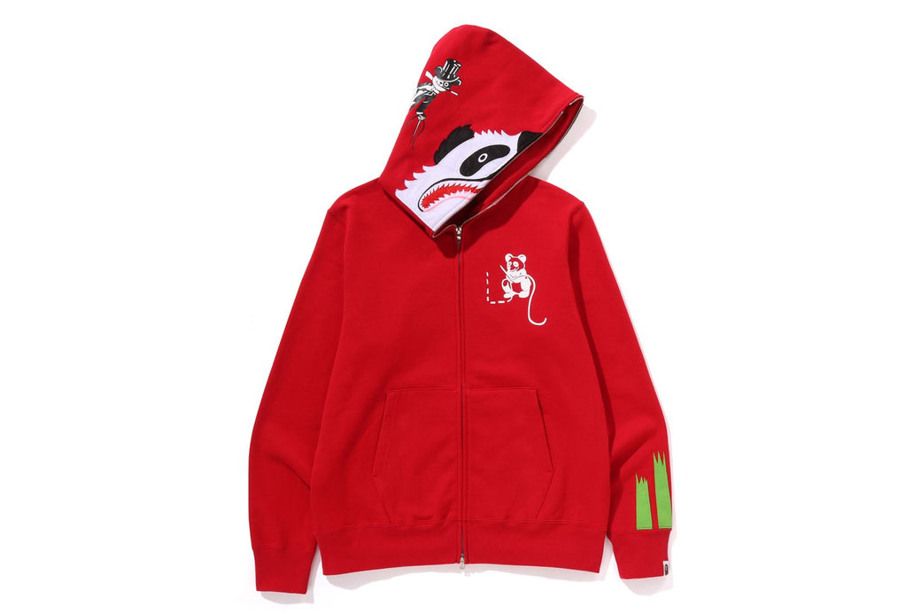 PANDA FULL ZIP HOODIE bape