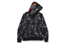 JAPANESE TATTOO CAMO SHARK FZ HOODIE