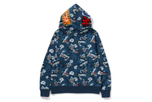 JAPANESE TATTOO CAMO SHARK FZ HOODIE