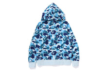 ABC CAMO LOGO RIB FULL ZIP HOODIE