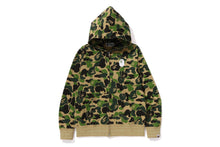 ABC CAMO LOGO RIB FULL ZIP HOODIE