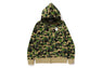 ABC CAMO LOGO RIB FULL ZIP HOODIE