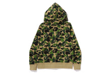 ABC CAMO LOGO RIB FULL ZIP HOODIE