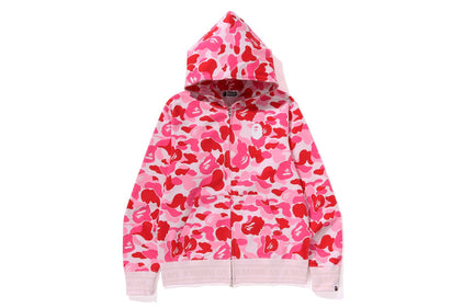 ABC CAMO LOGO RIB FULL ZIP HOODIE