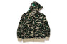 MARBLING CAMO SHARK RELAXED FIT FULL ZIP HOODIE