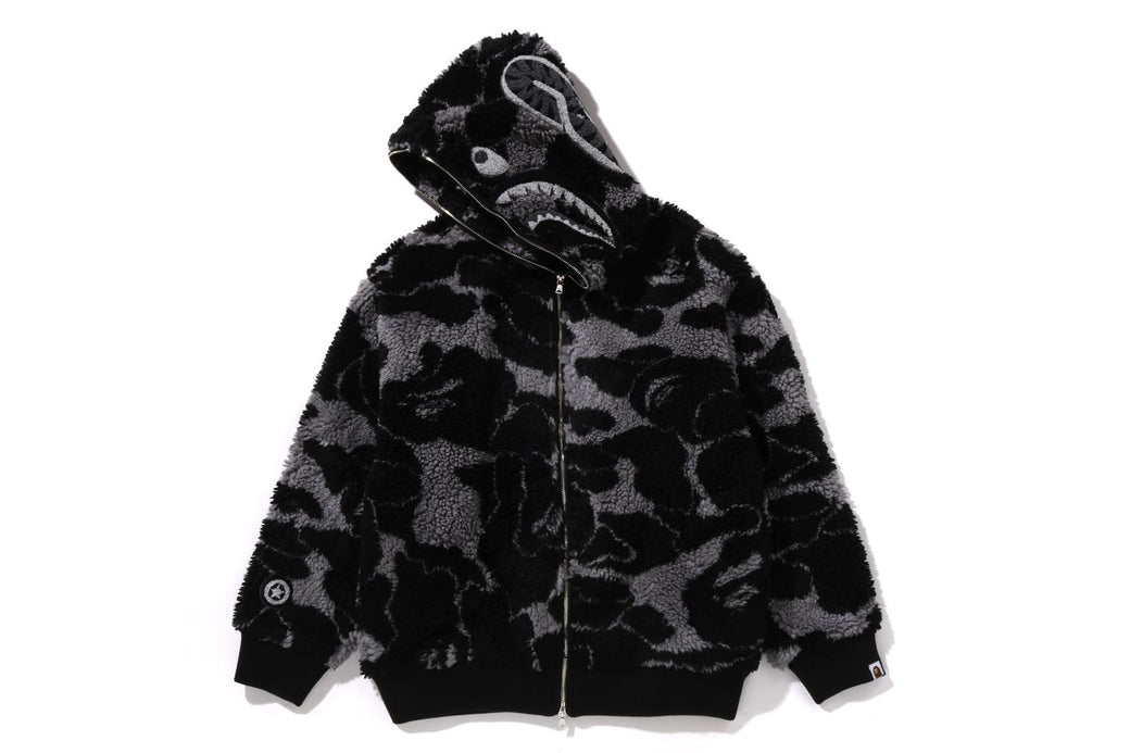 ABC CAMO BOA SHARK RELAXED FIT FULL ZIP HOODIE bape