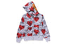 I LOVE BAPE SHARK FULL ZIP HOODIE