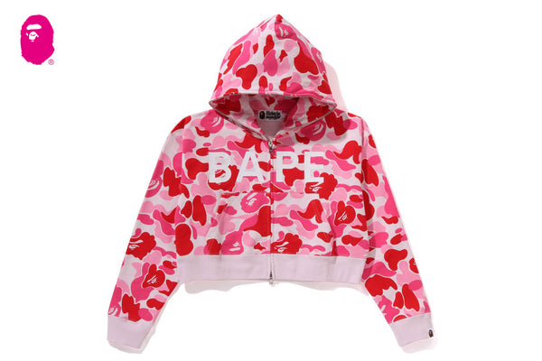ABC CAMO FULL ZIP HOODIE | bape.com