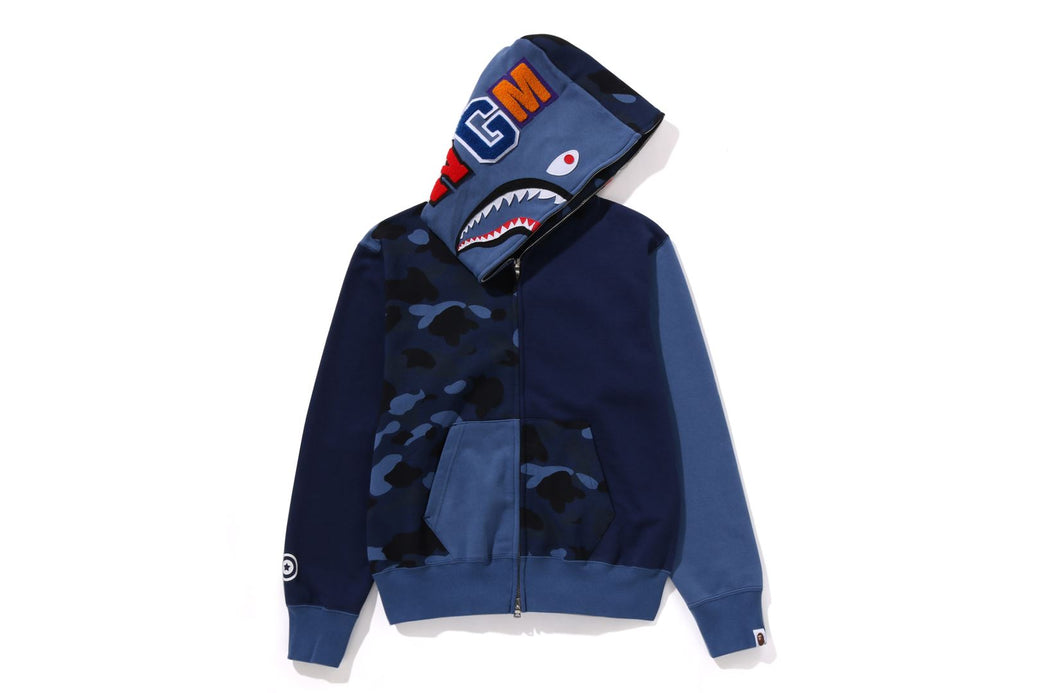 Bape color camo shark best sale