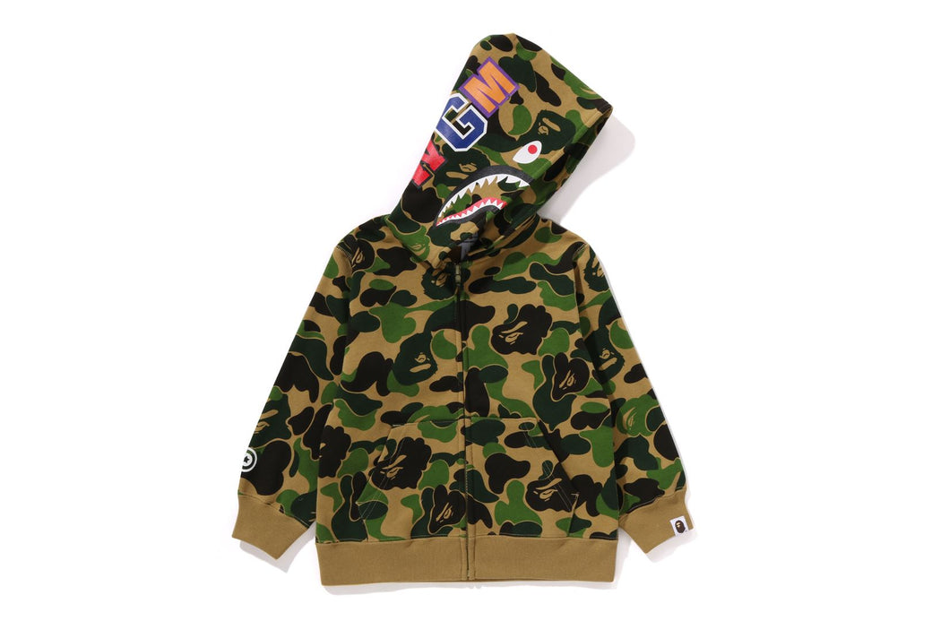 ☆激レア APE abc camo green シャークパーカー XL パーカー