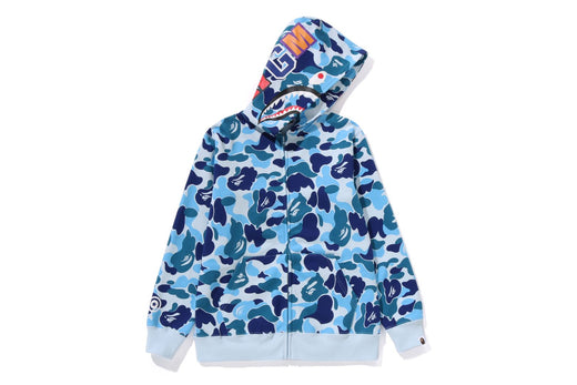 ABC CAMO SHARK ZIP HOODIE