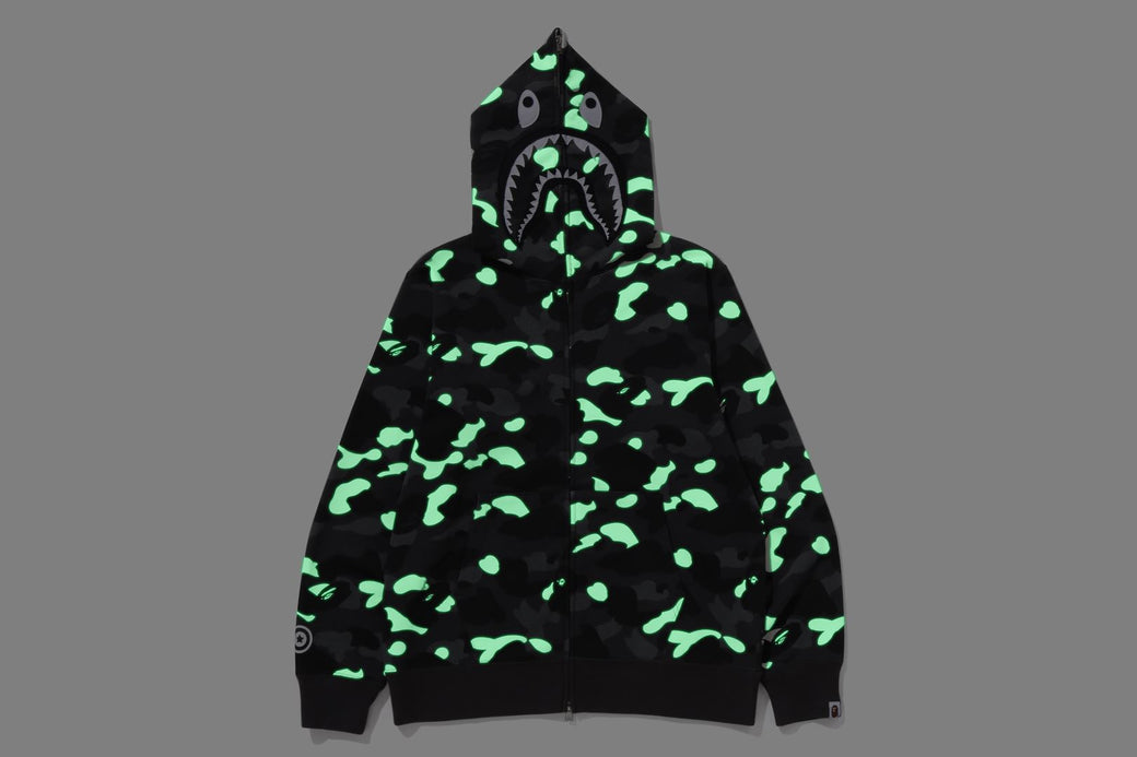 CITY CAMO SHARK FULL ZIP HOODIE | bape.com