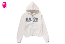 CRYSTAL STONE BAPE ZIP HOODIE