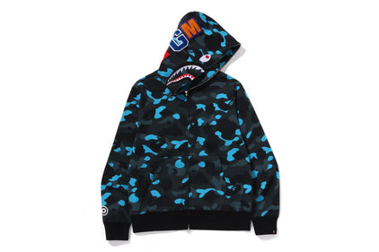 【 BAPE X HELINOX 】SHARK FULL ZIP HOODIE