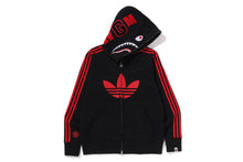 【 BAPE X ADIDAS 】SHARK FULL ZIP HOODIE