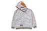【 BAPE X PAGANI 】SOLID CAMO RELAXED FIT SHARK FULL ZIP HOODIE