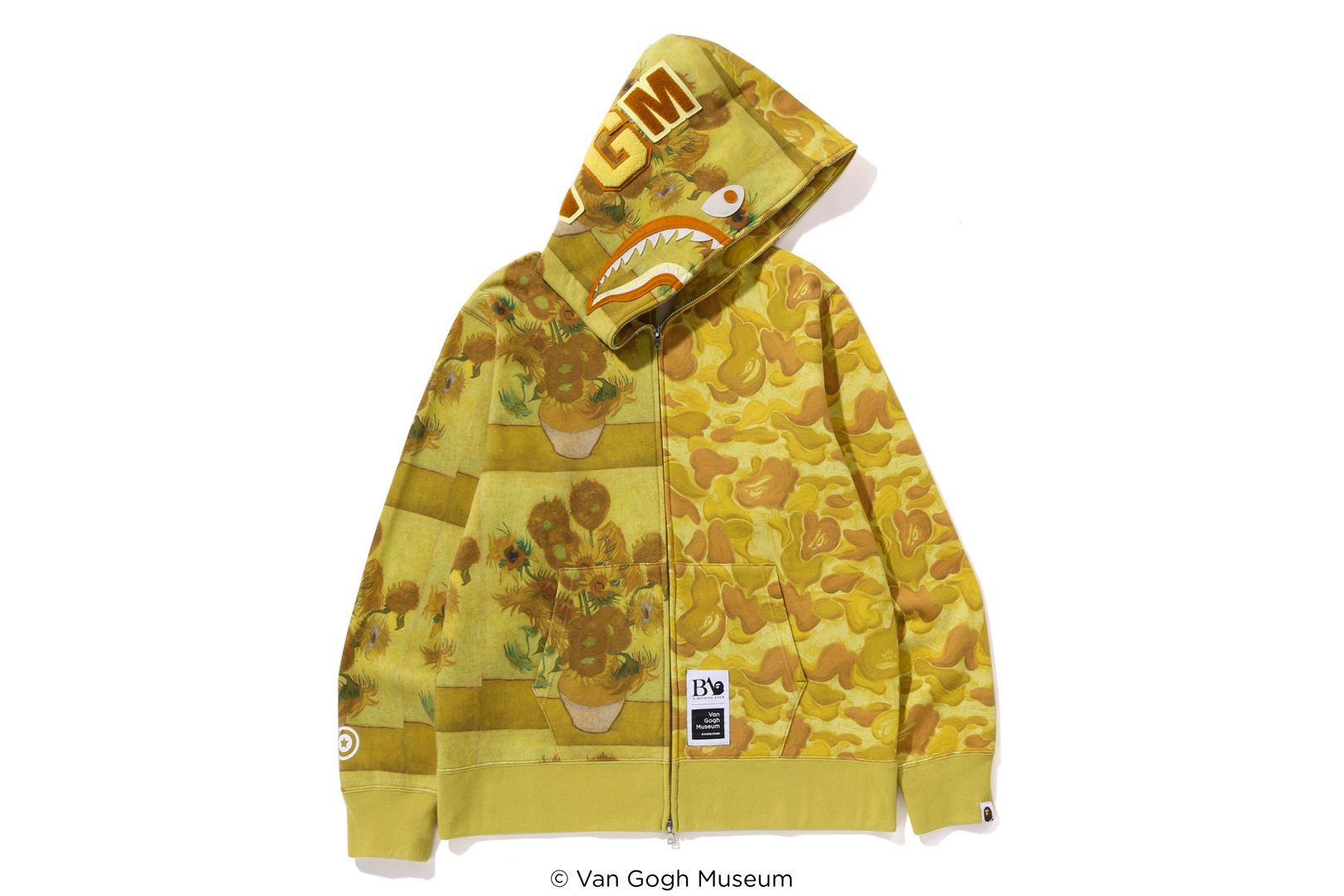 激安本物 BAPE X VGM 】SHARK FULL ZIP HOODIE | bape.com 応援グッズ