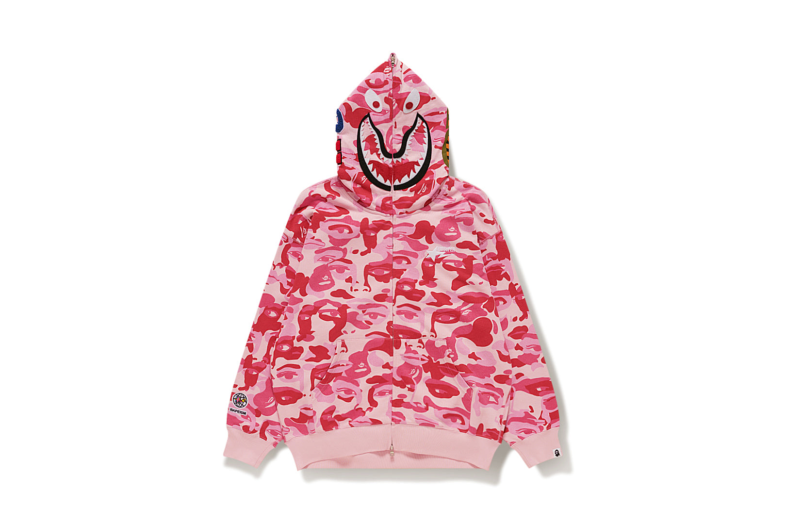 COLOR CAMO SHARK FULL ZIP HOODIE | bape.com