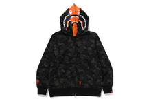 【 BAPE X PORTER STAND 】SHARK FULL ZIP DOUBLE HOODIE