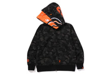 【 BAPE X PORTER STAND 】SHARK FULL ZIP DOUBLE HOODIE