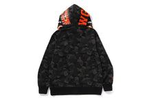 【 BAPE X PORTER STAND 】SHARK FULL ZIP DOUBLE HOODIE