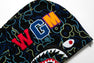 【 BAPE X 88RISING 】GLOW IN THE DARK CAMO SHARK FULL ZIP HOODIE