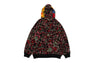 【 BAPE X 88RISING 】GLOW IN THE DARK CAMO SHARK FULL ZIP HOODIE