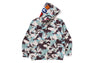 MAP CAMO SHARK RELAXED FIT FULL ZIP HOODIE