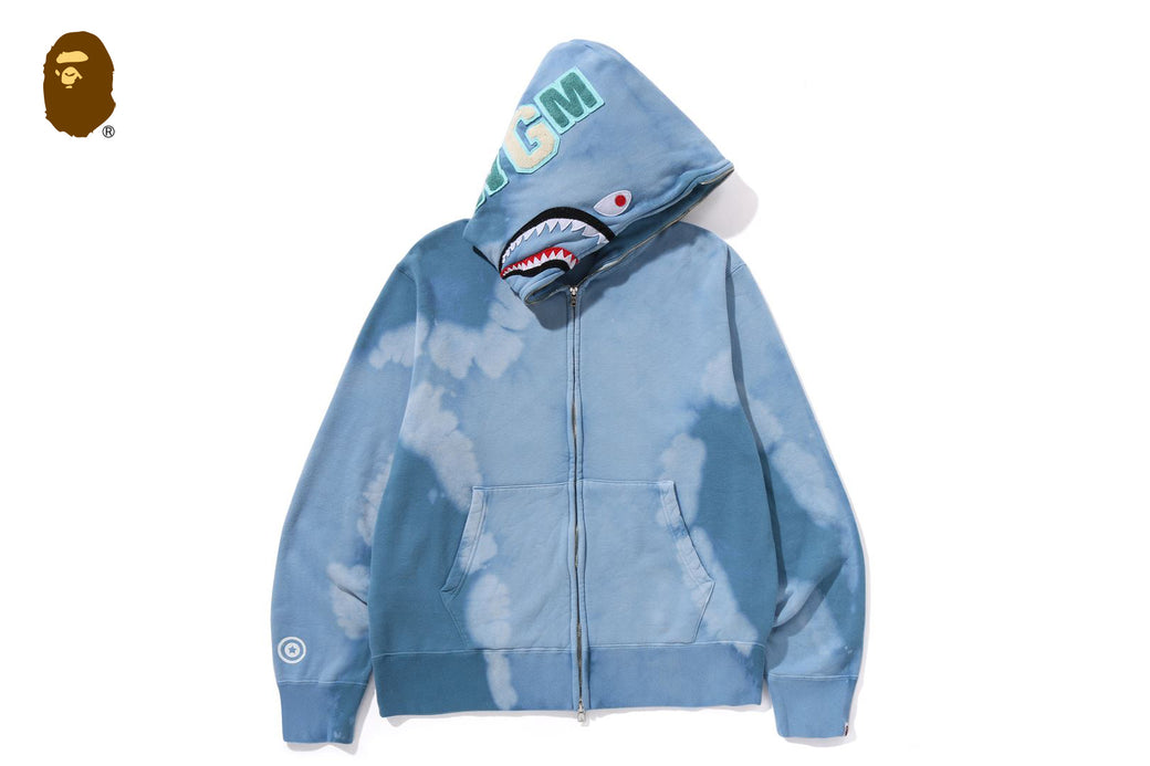BAPE X VGM SHARK FULL ZIP HOODIE ひまわり BAPE X VGM 】SHARK FULL ZIP HOODIE | bape.com