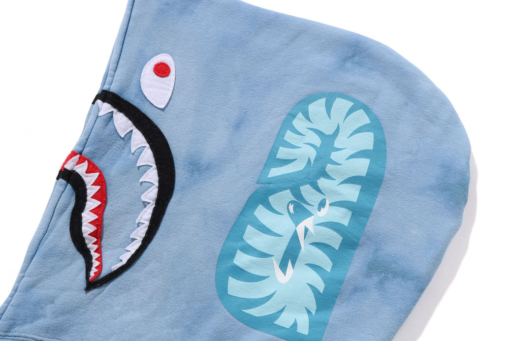 国内配送★A BATHING APE★HAND DYE SHARK フルジップフーディ HAND DYE SHARK FULL ZIP HOODIE MENS – us.bape.com