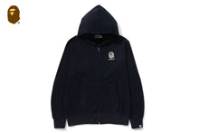 PIGMENT DYE THERMAL ZIP HOODIE