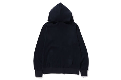 PIGMENT DYE THERMAL ZIP HOODIE
