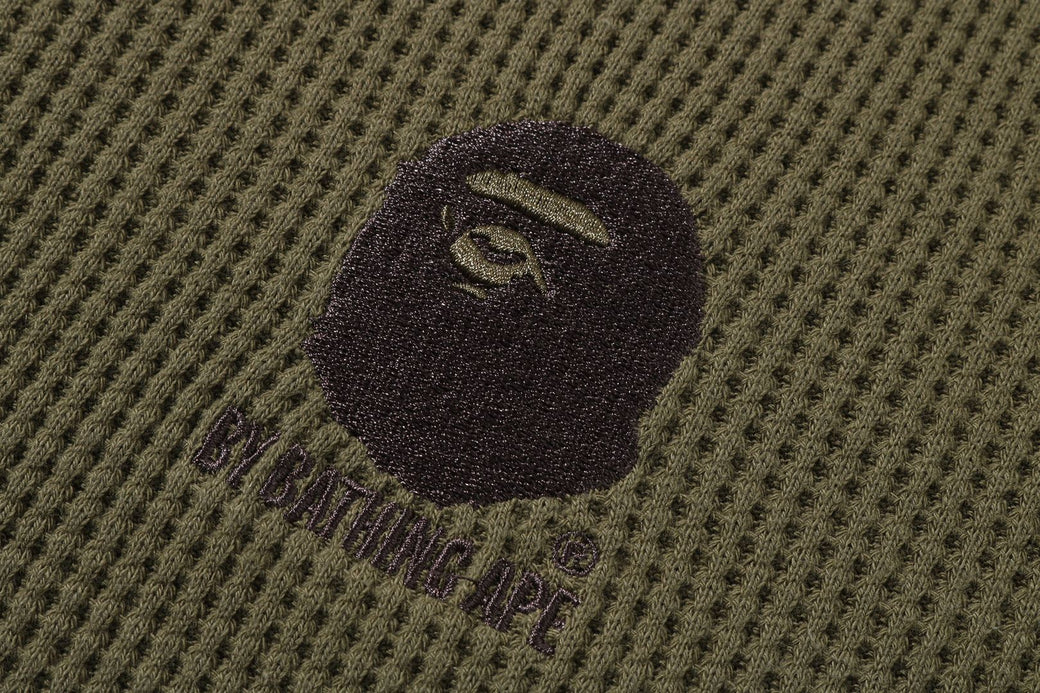 PIGMENT DYE THERMAL ZIP HOODIE | bape.com