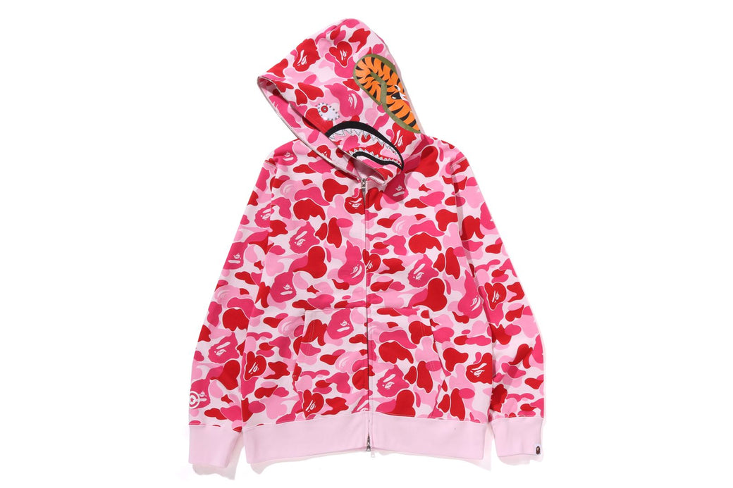 ABC CAMO CRYSTAL STONE SHARK FULL ZIP HOODIE | bape.com