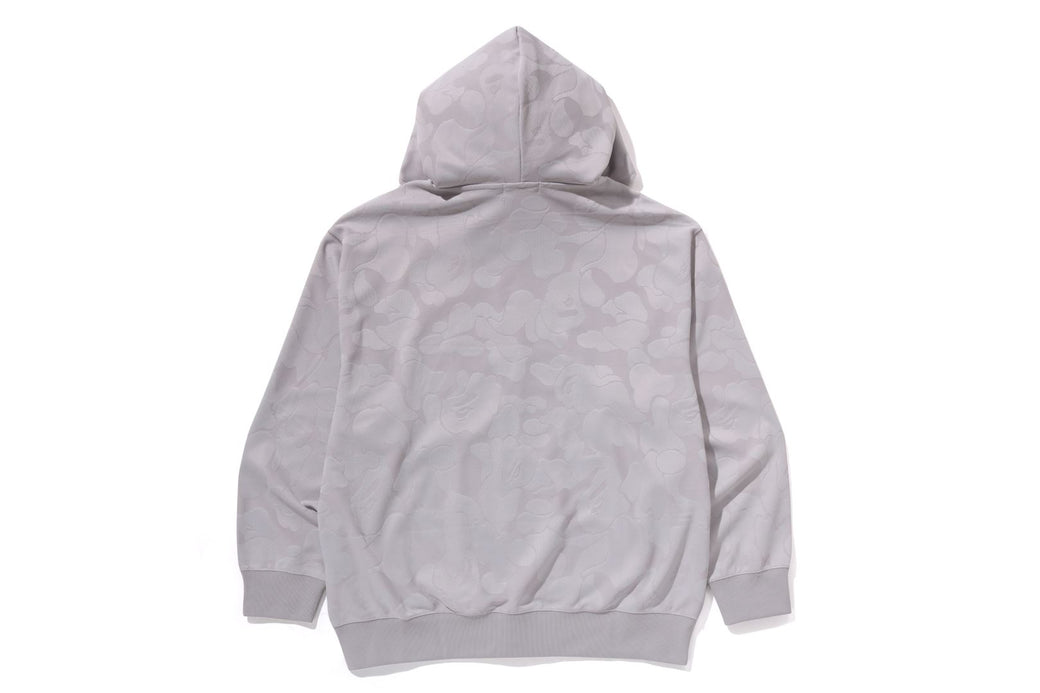 SOLID CAMO JACQUARD ONE POINT RELAXED FIT ZIP HOODIE | bape.com