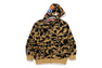 1ST CAMO JACQUARD SHARK RELAXED FIT FULL ZIP HOODIE