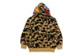 1ST CAMO JACQUARD SHARK RELAXED FIT FULL ZIP HOODIE