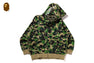 ABC CAMO POLYESTER RELAXED FIT SHARK FULL ZIP HOODIE