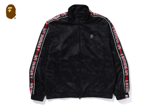 SOLID CAMO ONE POINT TRACK JACKET