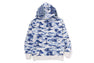 PALM TREE CAMO RELAXED FIT SHARK FULL ZIP HOODIE