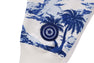 PALM TREE CAMO RELAXED FIT SHARK FULL ZIP HOODIE