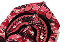 PALM TREE CAMO RELAXED FIT SHARK FULL ZIP HOODIE