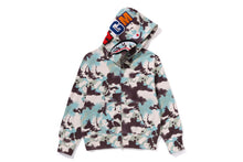 MAP CAMO SHARK FULL ZIP HOODIE