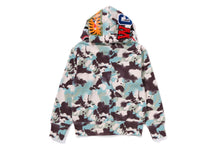 MAP CAMO SHARK FULL ZIP HOODIE