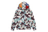 MAP CAMO SHARK FULL ZIP HOODIE